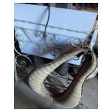 Horse Collar & Decorative Metal Gate