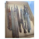 Lot of Assorted Metalworking Files and Chisels