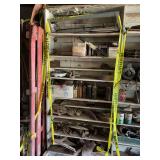Shelf Full of Assorted Farm and Automotive Parts