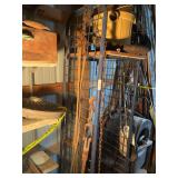 Shop Cart with Vacuum and Accessories