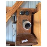 Wall Mounted Crank Telephone