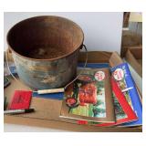 Group of Caldwell, Kansas Advertising and Tractor Talk Books