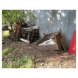 Mixed Metal and Wood Scrap Lot