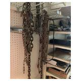 Lot of Assorted Metal Chains