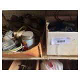 Mixed Lot of Tools, Parts, and Electrical Components