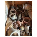 Box of Mixed Plumbing Fittings and Valves