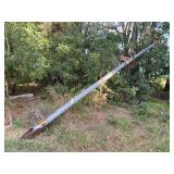 Grain Auger with Electric Motor and Transport Wheels
