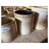 Set of Western Stoneware Crocks