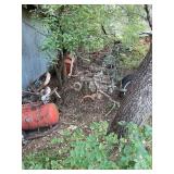 Tractor Cultivator and Air Compressor