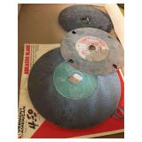 Assorted Carbide and Abrasive Saw Blades