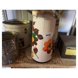 Assorted Workshop Items: Rx File, Thermoses, Fasteners, Paint