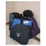 Intex blow up mattress and Ozark Trail electric pump