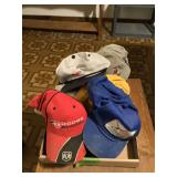 Assorted Advertising Caps Lot: Fastrak, Dodge Motorsports, Kellogg, and More