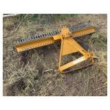 King Cutter 6 ft Harrow on 3pt