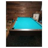 Vintage Style Pool Table