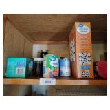 Content of Shelf With Food