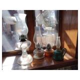 (4) Oil Lamps