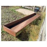 12 ft Metal Livestock Feed Bunk