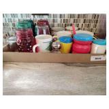 Coffee mugs, drinkware