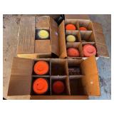 Remington Orange Dome Clay Targets (3 partial boxes)