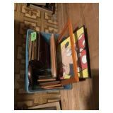 Collection of Various Picture Frames and Mickey Mouse Art