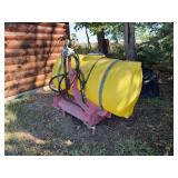 150 Gallon Skid Sprayer Tank with Pump