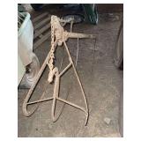 Metal Hay Bale Mover with Chain