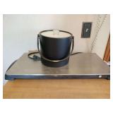 Ice Bucket and Electric Warming Plate