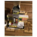 Assorted Tools: Central Pneumatic Nailer, Dremel, Brinkmann Light, and More