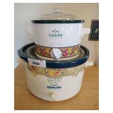 6 Qt. Rival Crockpot & 2 Qt. Rival Crockpot