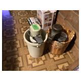 Two Electric Ice Cream Makers