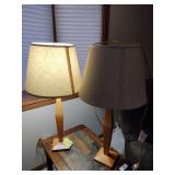 (2) 31" Table Lamps