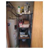 Shelving Unit and Contents