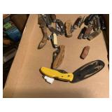 Collection of Pocket Knives and Blades
