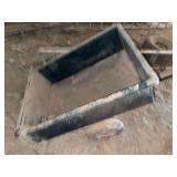 Vintage Metal Garden Cart or Dump Trailer