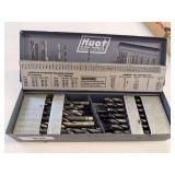 Huot Drill Bit Set with Metal Case, may not be complete