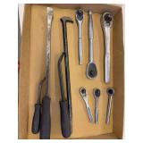 Assorted Ratchets & Prybars