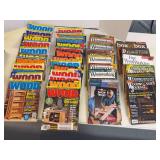 Collection of Woodworking and Wood Magazines