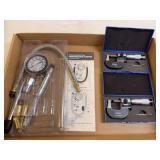 Micrometers and Compression Tester Kit