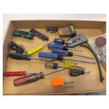 Mixed Lot of Screwdrivers and Hand Tools