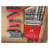 Lot of Assorted Drill and Screw Bit Sets