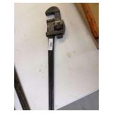Large Pipe Wrench with Adjustable Head, 24"