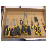 Mixed Lot of Assorted Screwdrivers - Stanley