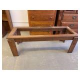 Wood Coffee Table Frame 48x18x17