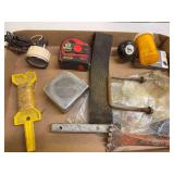 Variety Box with Cable Ties, Gauge, Tool, and More