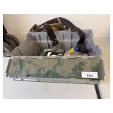 Electrical Supplies & Tool Belt in Tool Box