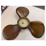 Novelty Wooden Propeller Wall Clock