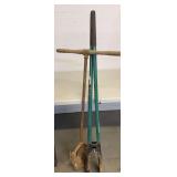 Lot of Garden Tools including Post Hole Digger