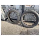 (1) New and (1) Used Lucas 4.40/4.50-21 tire