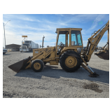1984 Ford 555A Backhoe, Starts & Runs, Hours Unknown